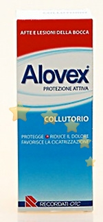 Alovex Linea Protezione Orale Colluttorio Lenitivo Lesioni Mucosa Orale 120 ml