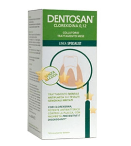 Dentosan Collutorio Tratt. Mese 0,12% Clorexid