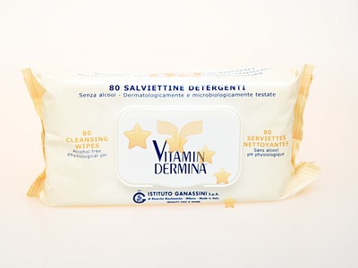 Vitamindermina Salviette Detergenti 80 salv