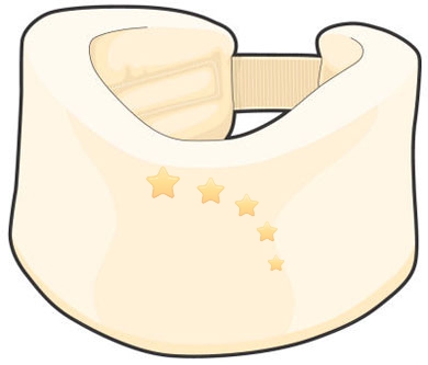 Gibaud Ortho Collare Cervicale Morbido Medio taglia 1