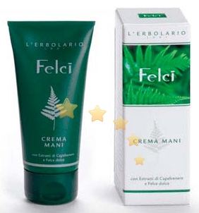 L'Erbolario Uomo Linea Felci Protettiva Antiossidante Crema Mani Idratante 50 ml