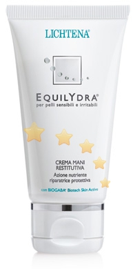 Lichtena Equilydra Crema Mani Restitutiva Pelli Sensibili e Irritabili 75 ml