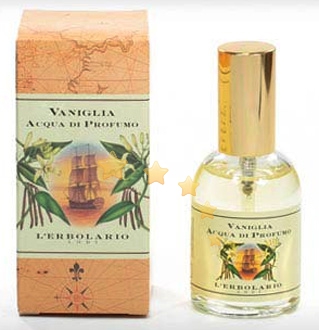L'Erbolario Linea Vaniglia Addolcente Aromatizzante Acqua di Profumo 50 ml
