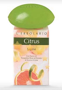 L'Erbolario Linea Citrus Frizzante e Solare Saponetta Profumata 100 g
