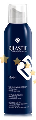 Rilastil Linea Man Gel da Barba Delicato e Soffice Pelli Sensibili Uomo 150 ml