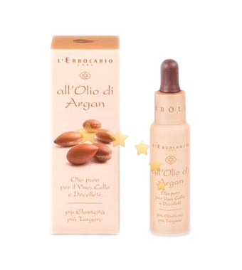 L'Erbolario Linea Olio di Argan Nutriente e Rigenerante Olio Viso e Collo 28 ml