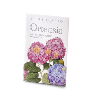 L'Erbolario Linea Ortensia Elegante e Raffinata 1 Sacchetto Profuma Cassetti