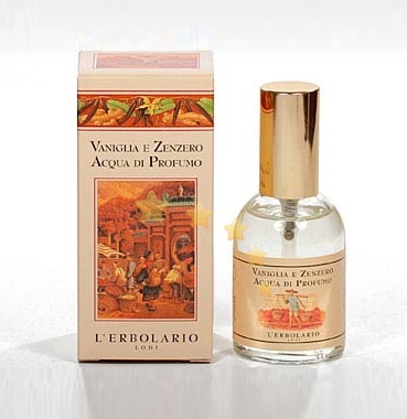 L'Erbolario Linea Vaniglia Zenzero Energia e Mistero Acqua di Profumo 50 ml