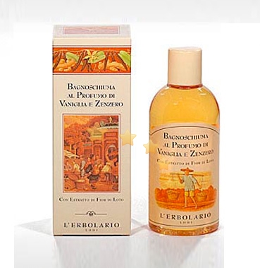 L'Erbolario Linea Vaniglia Zenzero Energia e Mistero Bagnoschiuma 250 ml