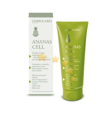 L'Erbolario Linea Ananas Cell Anti-Cellulite Superattiva Crema Corpo 200 ml
