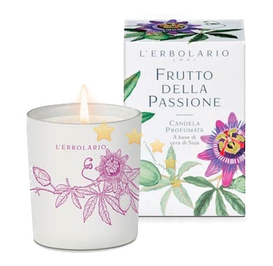 L'Erbolario Linea Frutto della Passione Eleganza e Fascino Candela Profumata