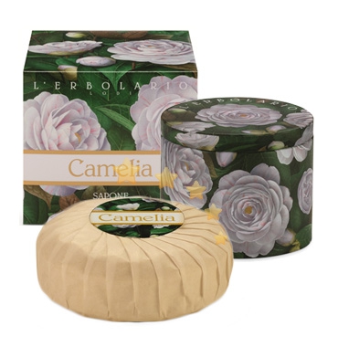 L'Erbolario Linea Camelia Raffinata Preziosa Elegante 2 Saponi Profumati 100 g