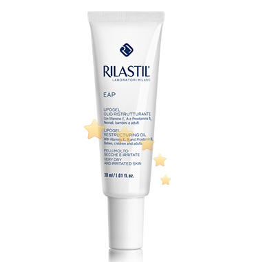 Rilastil Linea EAP Vitamine E A Polivitamina B Lipogel Olio Ristrutturante 30 ml
