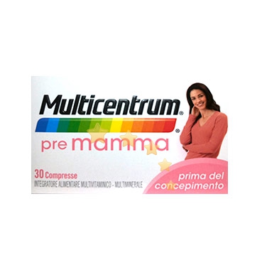 Multicentrum Linea Gravidanza Pre-Mamma Integratore Alimentare 30 compresse