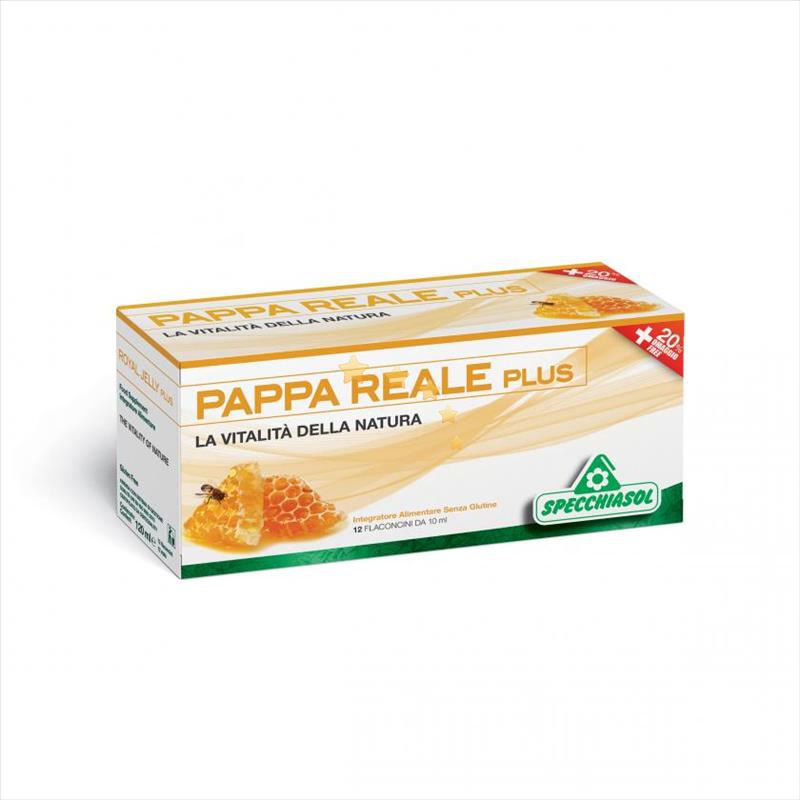 Specchiasol Pappa Reale Plus 12 flaconcini