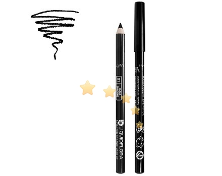 Liquidflora Matita Occhi Biologica 01 Black Shadows