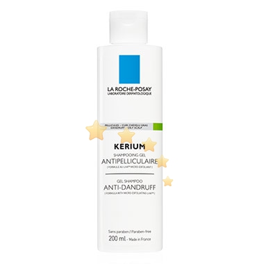 La Roche Posay Linea Kerium Shampoo Gel Lenitivo Forfora Grassa 200 ml