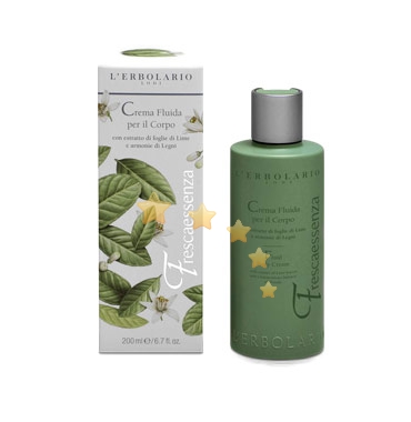 L'Erbolario Linea Frescaessenza Lime e Armonie di Legni Crema Fluida Corpo 200ml