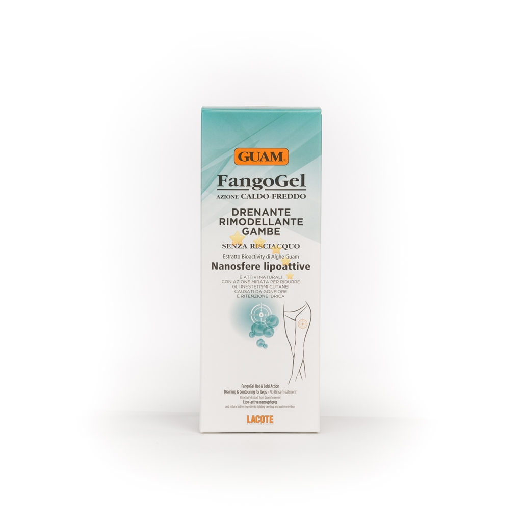 GUAM FangoGel Drenante Rimodellante Gambe s/z risciacquo 200ml