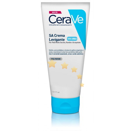 CeraVe SACrema Levigante Pelli Molto Secche, Ruvide, Screpolate 177g