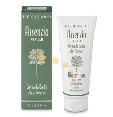 L'Erbolario Linea Assenzio per Lui Crema da Barba alle 3 Artemisie 100 ml