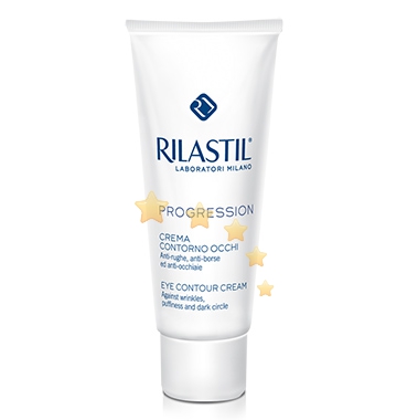 Rilastil Linea Progression Contorno Occhi Crema Anti-Borse Occhiaie e Rughe 15ml