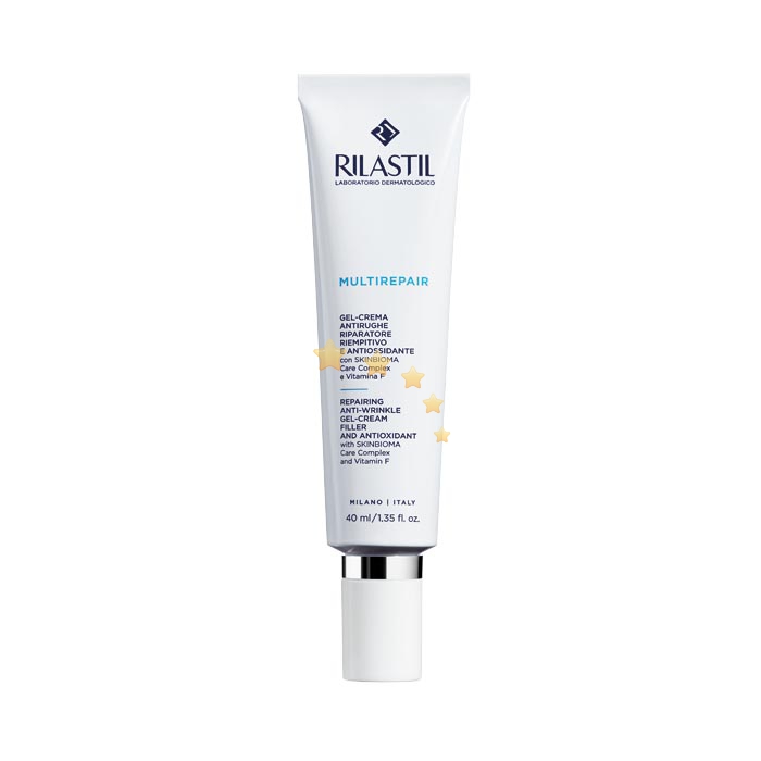 Rilastil Linea Multirepair Crema Gel Anti-Rughe Riparatrice Pelli Miste 40 ml