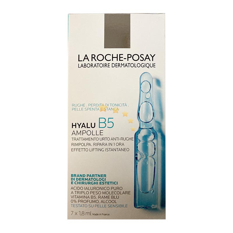 La Roche Posay Linea Hyalu B5 Siero Antirughe Concentrato Rinnovatore 7 Ampolle