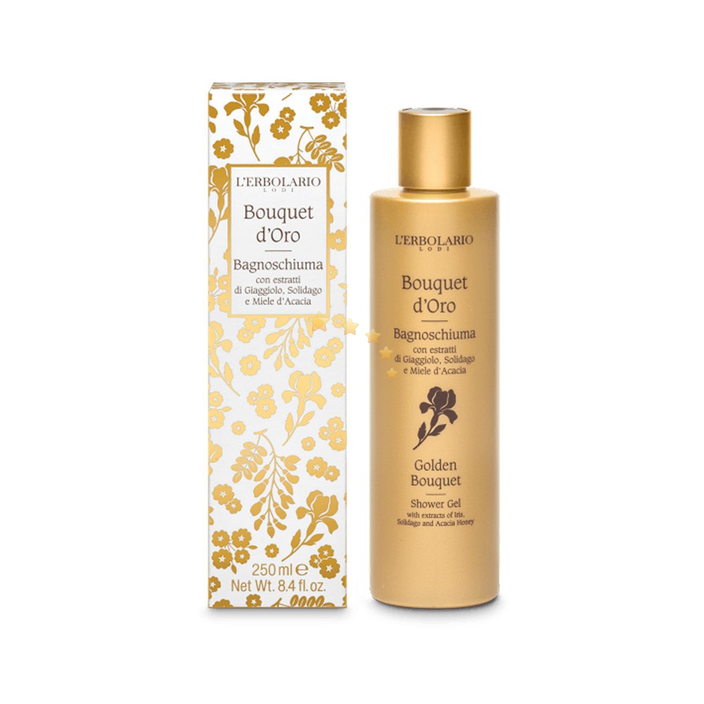 L'Erbolario Linea Bouquet d'Oro - Bagnoschiuma 250ml