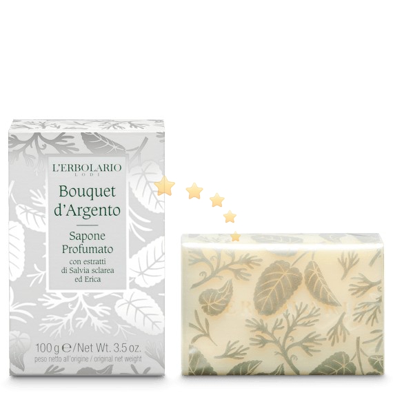 L'Erbolario Linea Bouquet d'Argento - Sapone 100gr