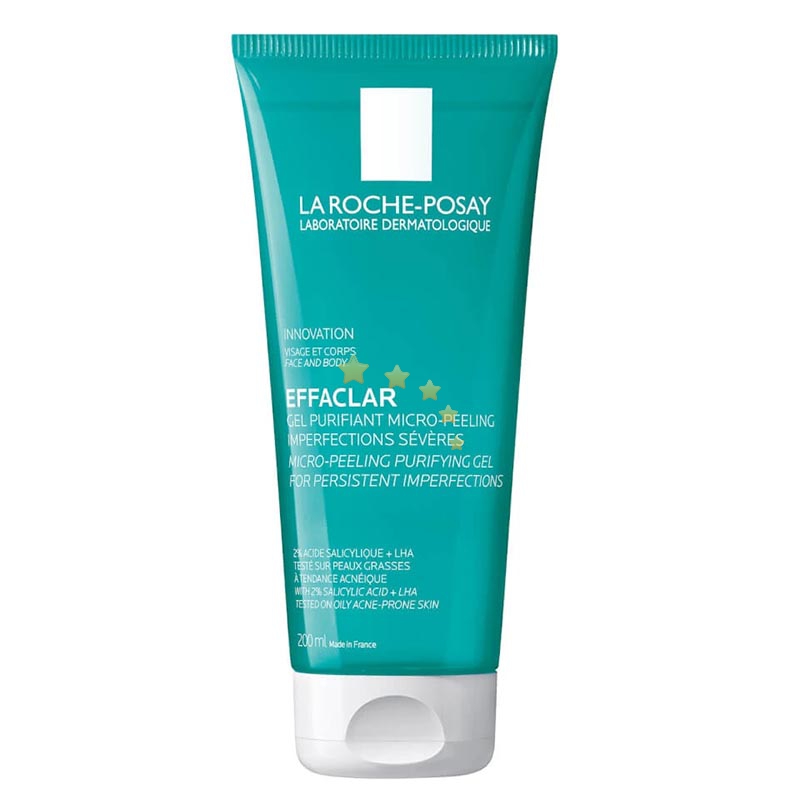 La Roche Posay Linea Pelli Grasse Effaclar Gel Micro-peeling 200 ml