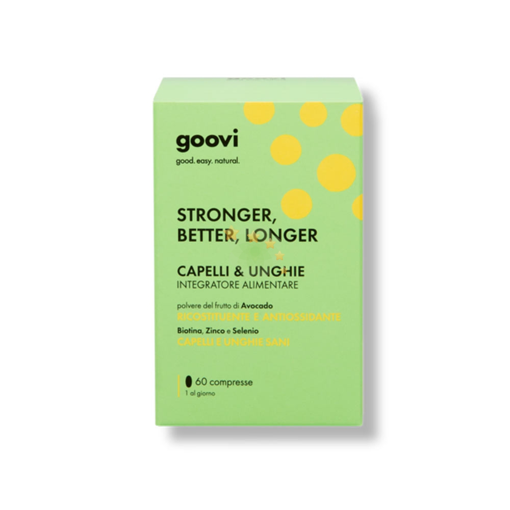 Goovi Stronger Better Longer - Capelli & Unghie 60cp