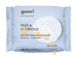 Goovi Fast & Glorious - Salviette Struccanti 20pz