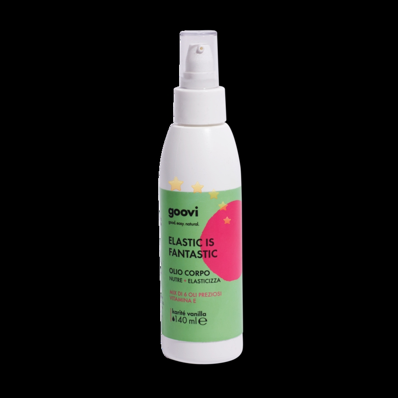 Goovi Elastic Is Fantastic - Olio Corpo Nutriente Elasticizzante 140ml
