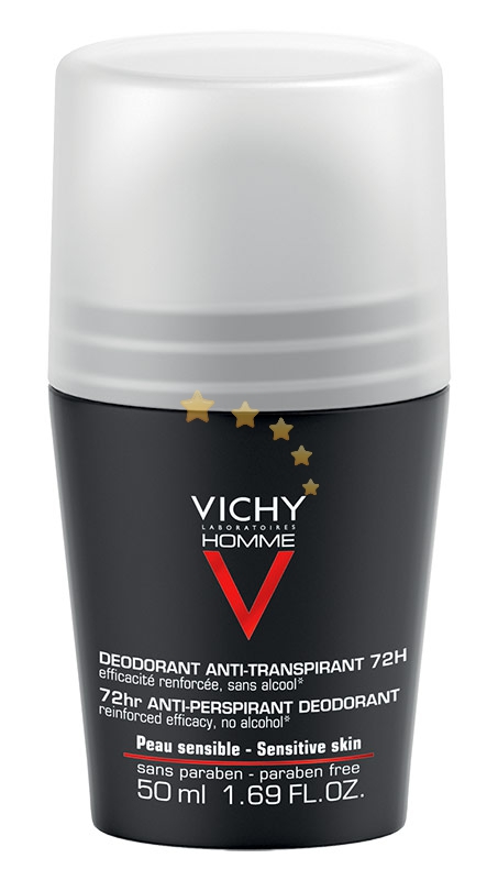 Vichy Linea Homme Deo Deodorante Uomo Anti-Traspirante Roll-on 72h 50 ml