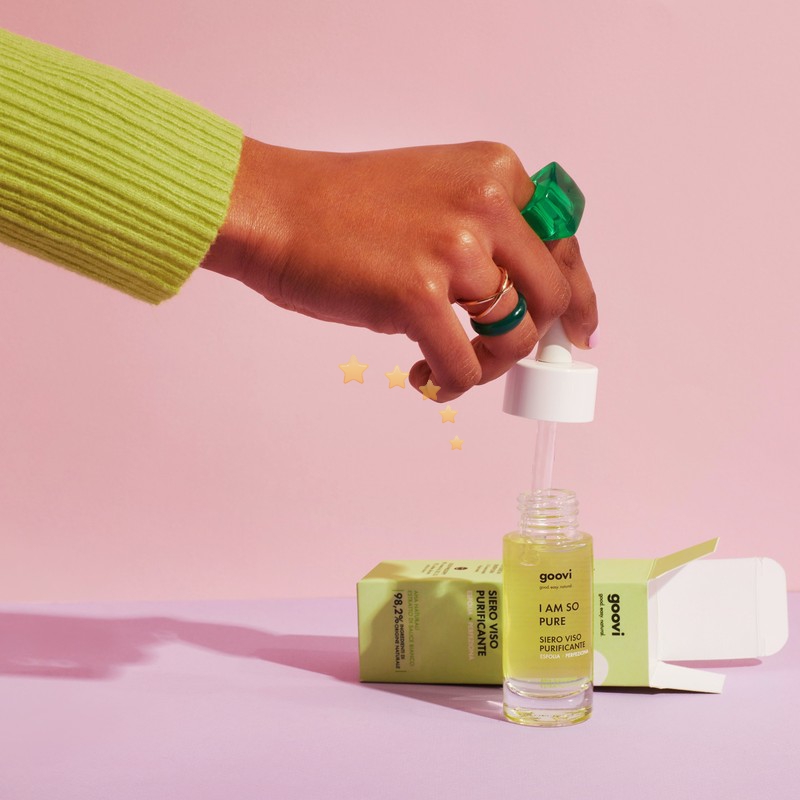 Goovi I Am So Pure - Siero Viso Purificante Esfoliante 30ml