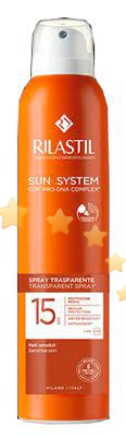 Rilastil Linea Sun System PPT SPF15 Spray Trasparente 200 ml