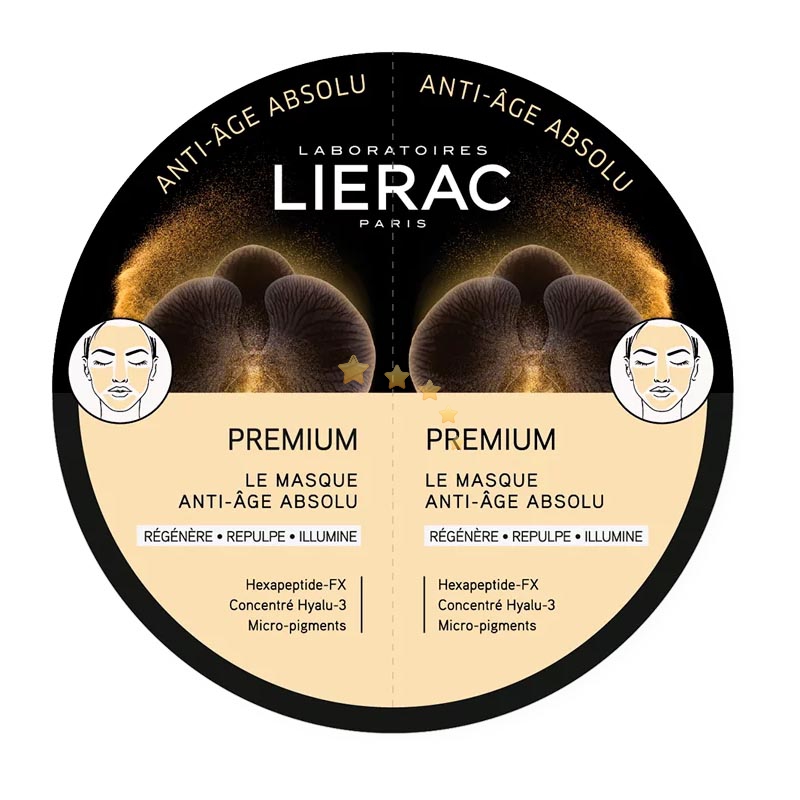 Lierac Linea Premium Duo Mask Maschera Doppia Anti-et Globale Boost Giovinezza
