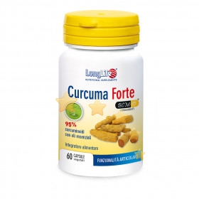 LongLife Linea Benessere dell'Organismo Curcuma Forte 60 Capsule
