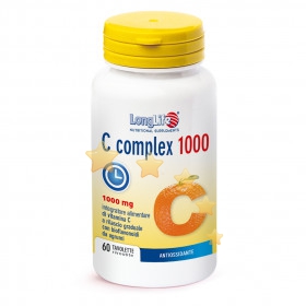 LongLife Linea Benessere dell'Organismo C Complex 1000 60 Tavolette