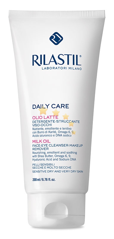 Rilastil Linea Daily Care Olio Latte Detergente Struccante Pelli Secche 200 ml