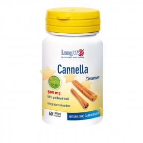 LongLife Linea Benessere dell'Organismo Cannella 60 Capsule