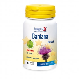LongLife Linea Benessere dell'Organismo Bardana 60 Capsule