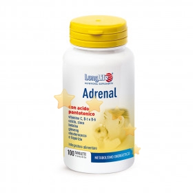 LongLife Linea Benessere dell'Organismo Adrenal 100 Tavolette