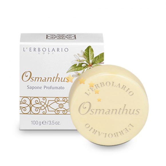 L'Erbolario Linea Osmanthus Pregiato Leggero e Fresco 2 Saponette da 100 g