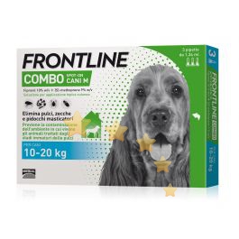 Frontline Combo Spot-On Cani 10-20kg 3 Pipette