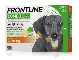 Frontline Combo Spot-On Cani 2-10kg 3 Pipette