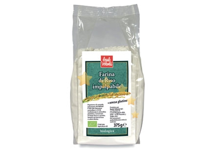 Biotobio - Farina di Riso Bio - Baule Volante 375gr