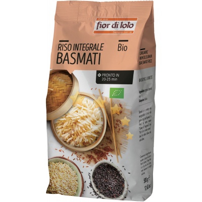 Biotobio - Riso Integrale Basmati Biologico - Fior Di Loto 500gr