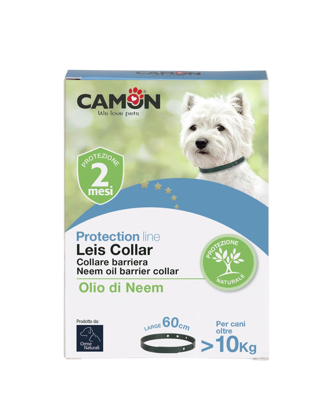 Camon - Leis Collar - Collare Barriera Cani oltre a 10kg